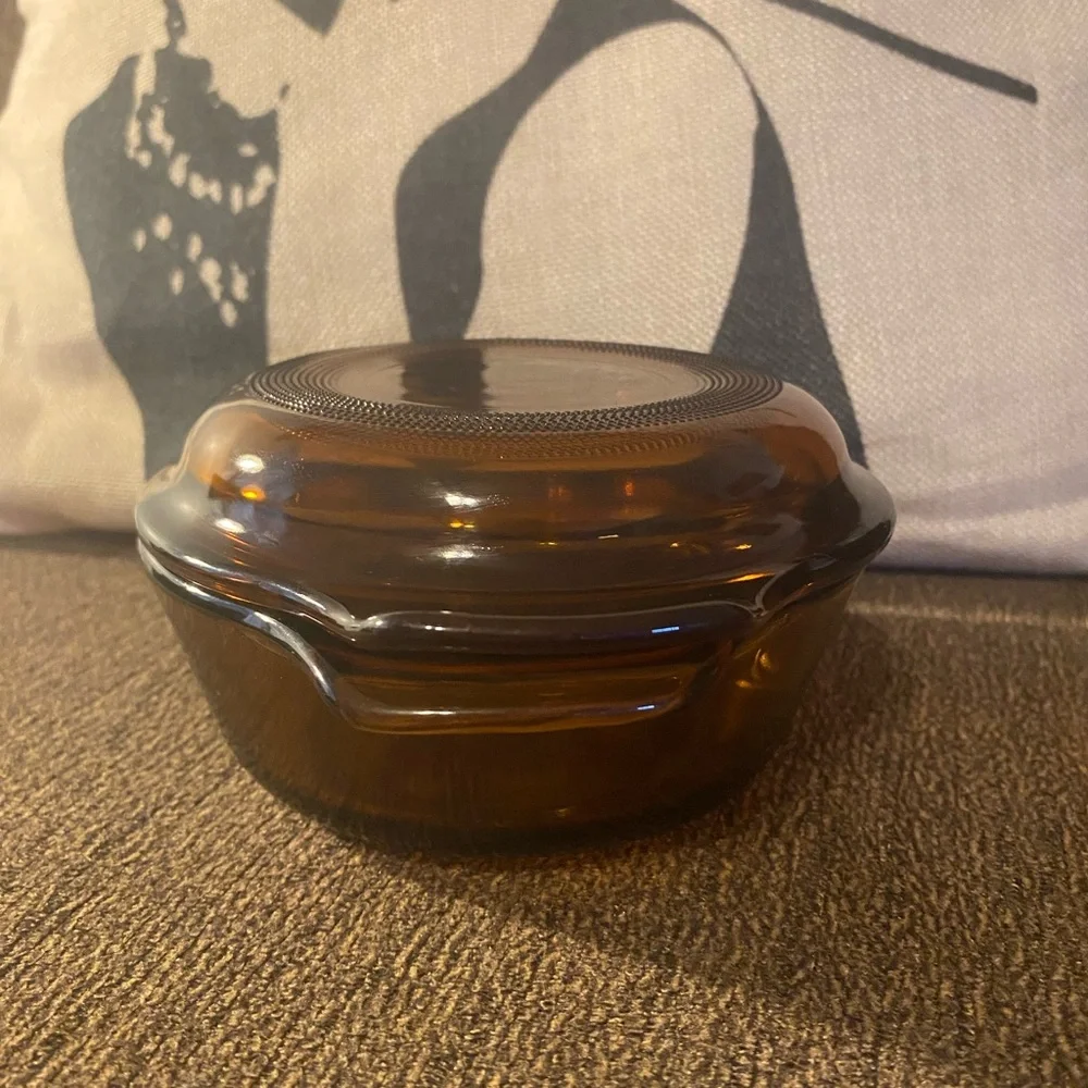 Vintage Anchor Hocking Fire-King individual casserole dish 12 oz (472)